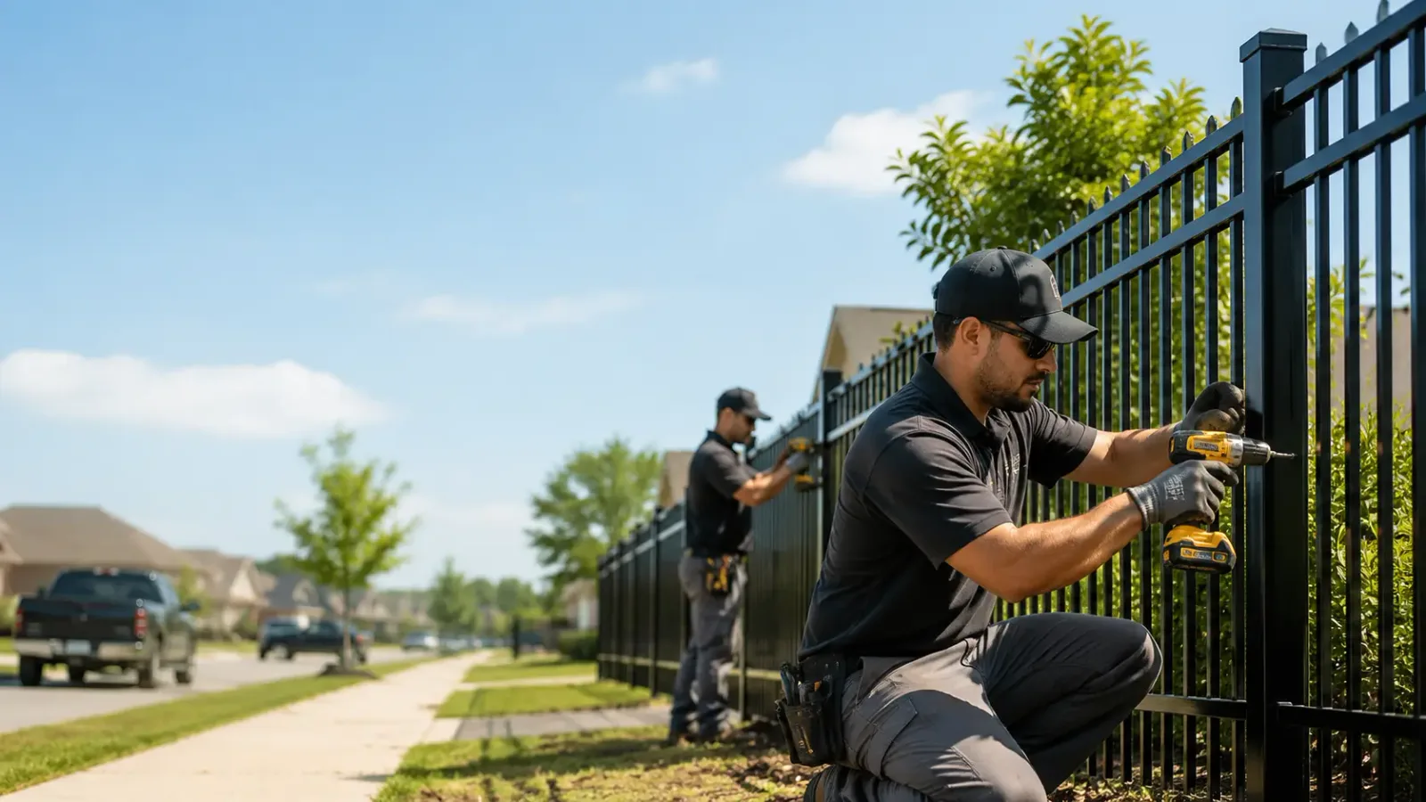 Metal Fence Installation in Oliver, PA